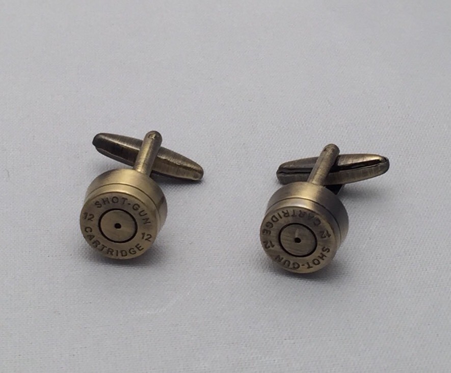 Bullet Shell Design Cufflinks