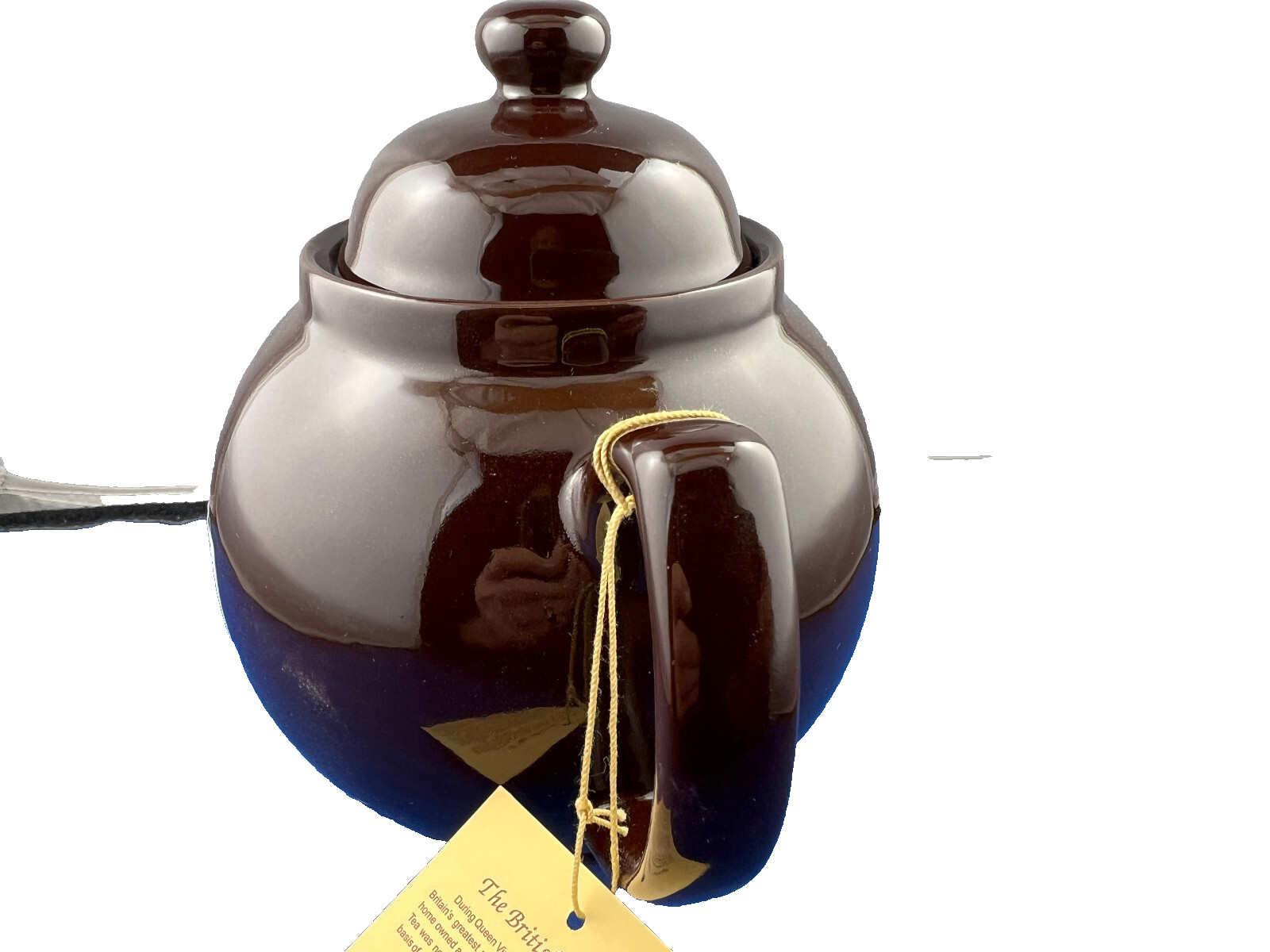 GENUINE BROWN BETTY, Red Clay, Rockingham Glaze, 2 Cup Tea Pot, MADE IN ENGLAND