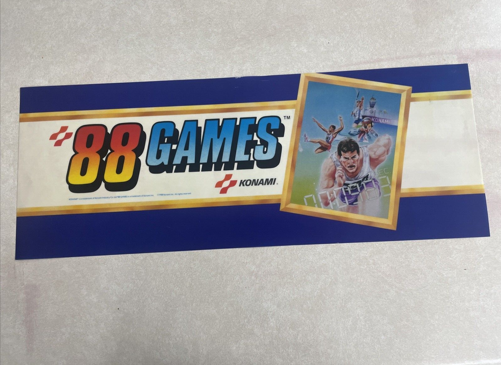 88 Games Arcade Marquee Konami Original