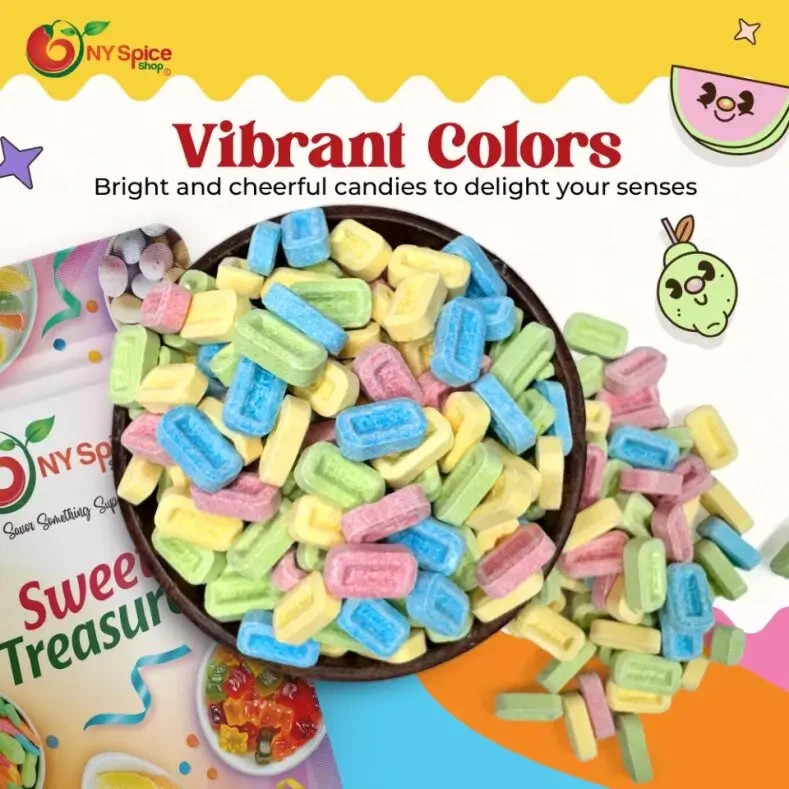 PEZ Assorted Sour Candy | Mixed Flavors Chewy Sweets Snack Pack