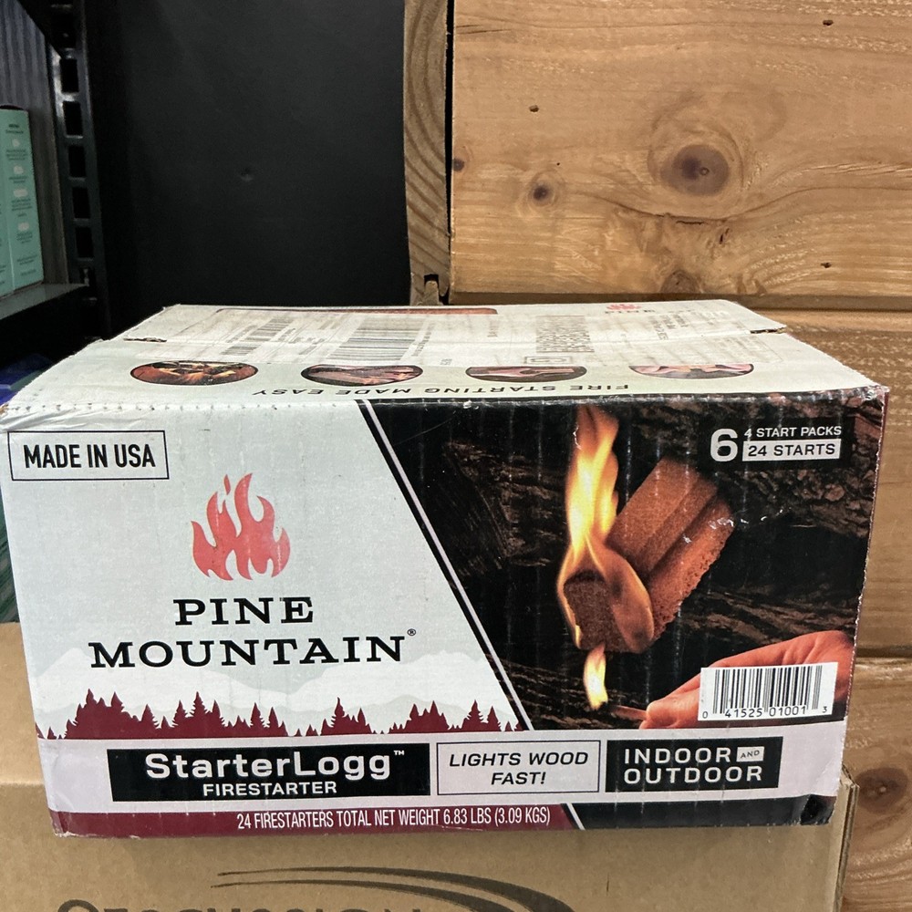 Pine Mountain Starterlogg Firestarter - Pack of 24