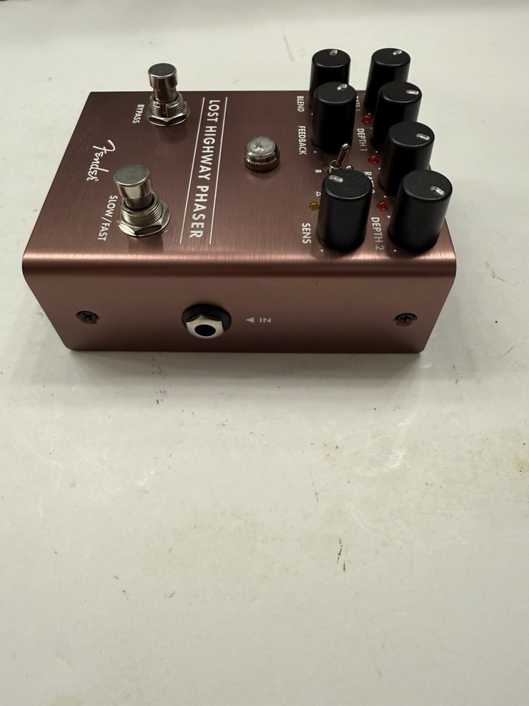 Fender Lost Highway Phaser Phase Shifter Guitar Effect Pedal