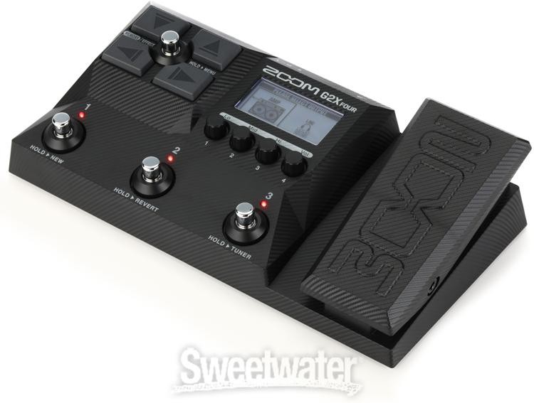 Zoom G2X Four Multi-effects Processor with Expression Pedal