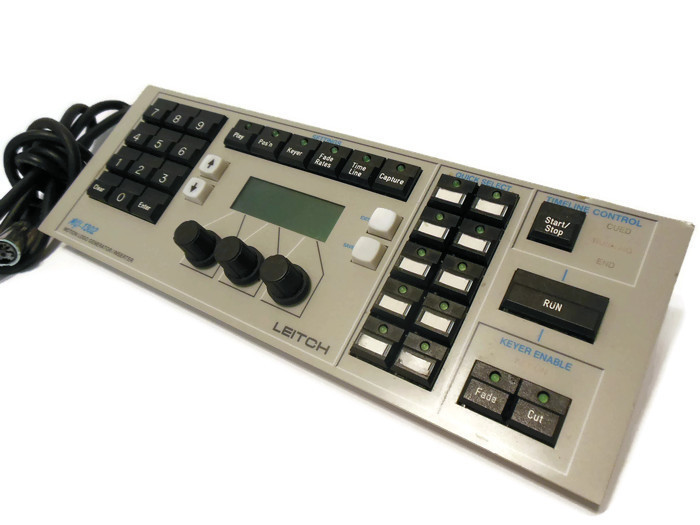 Leitch MGI-1302CP Keypad Control Panel Motion Logo Generator MGI-1302 (Untested)