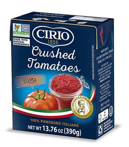 Cirio Crushed Tomatoes Plain