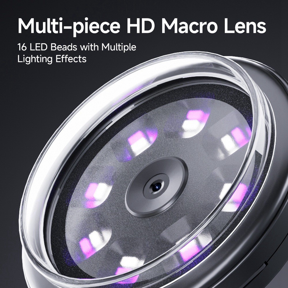 Handy digital microscope with 200x magnification, image stabilization 1496