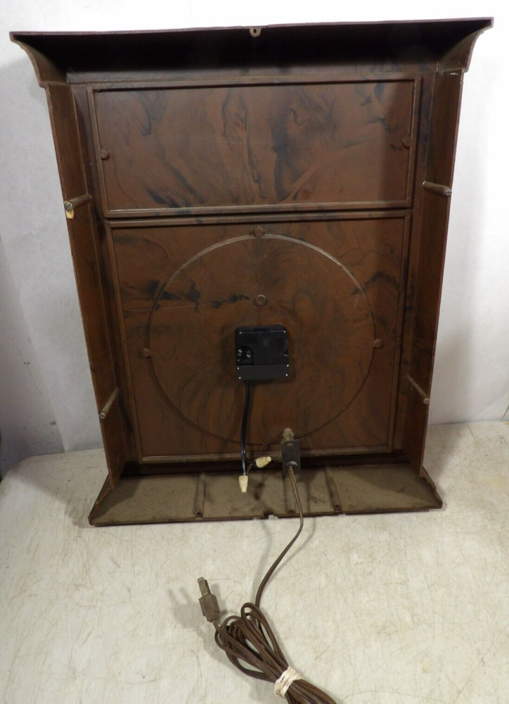 Vintage 1973 Rheingold Beer Wall Clock Sign Working