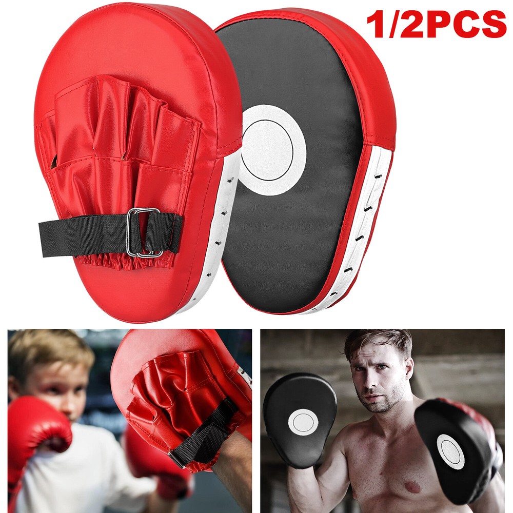 1/2PCS Specialized Curved Boxing Targets Training Leather Urethane Boxing Target