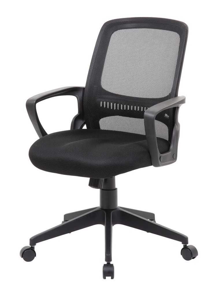 Boss Mesh Task Chair, Black MODEL # B6456-BK