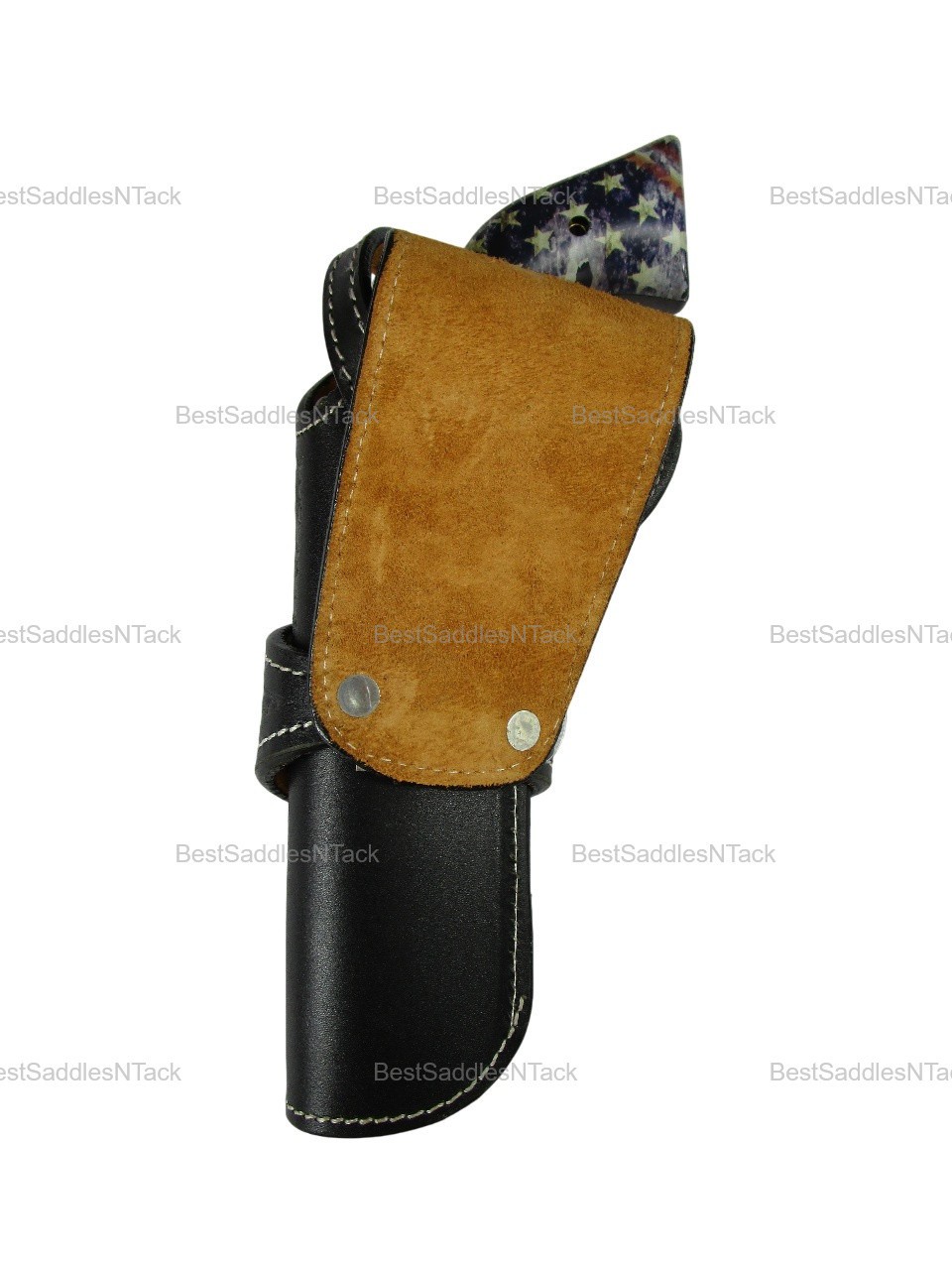 LEATHER HOLSTER FOR HERITAGE ROUGH RIDER SINGLE ACTION REVOLVER OWB CARRY