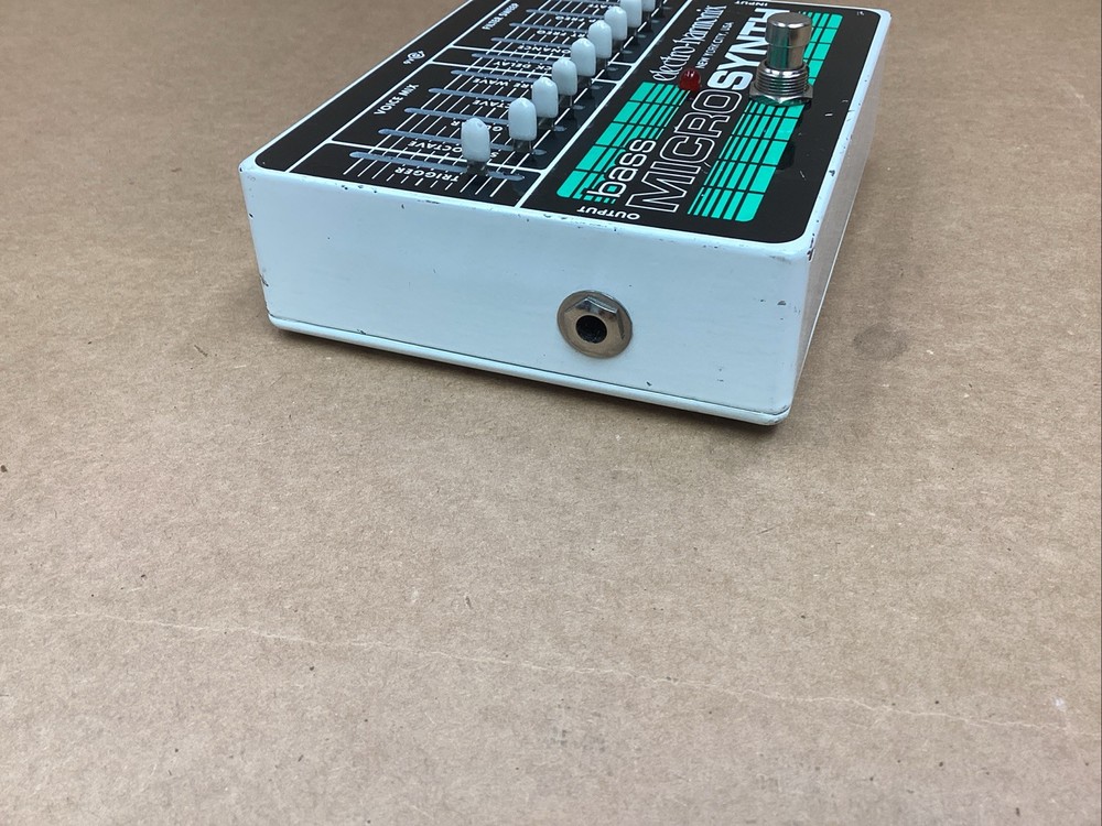 Electro Harmonic Bass Micro Synth Pedal NO POWER CORD