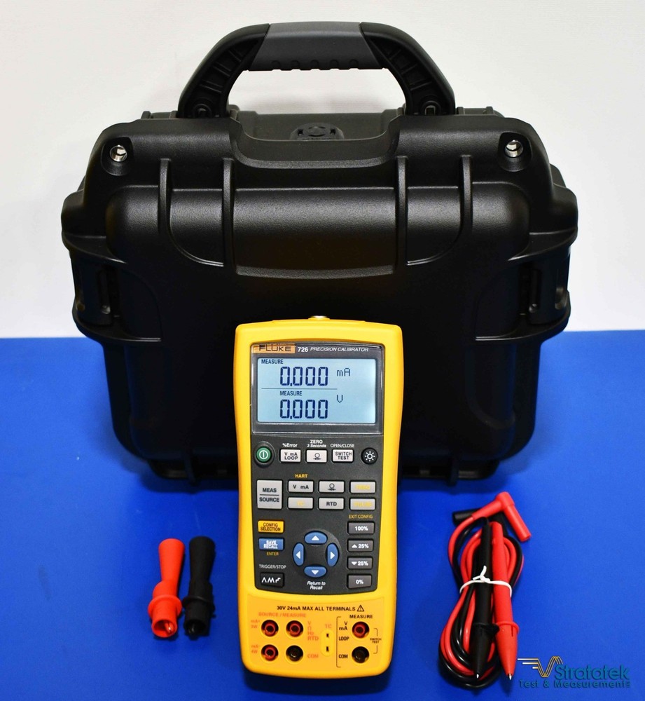 Fluke 726 Multifunction Process Precision Calibrator - NIST Calibrated with Data