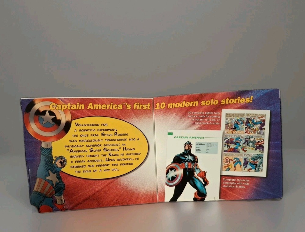 Captain America Marvel CD-ROM Software