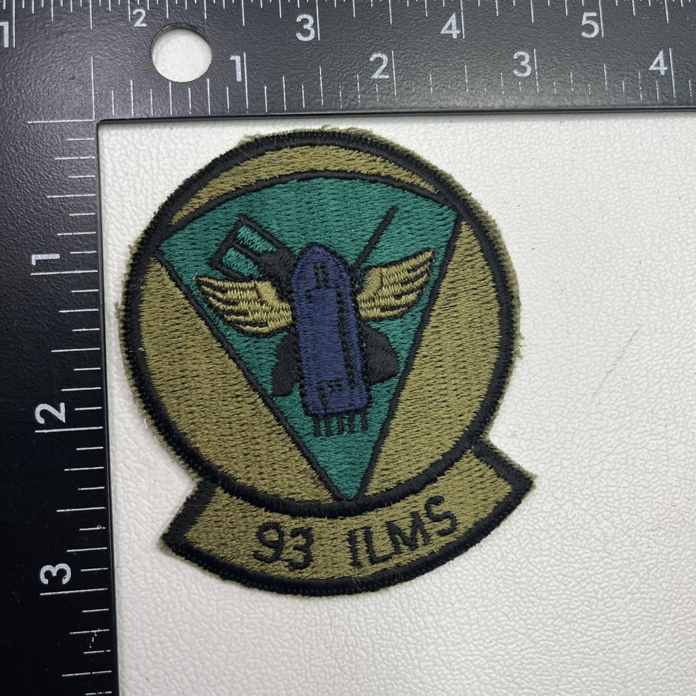 USAF US Air Force 93 AMS Avionics Squadron Patch 49a8