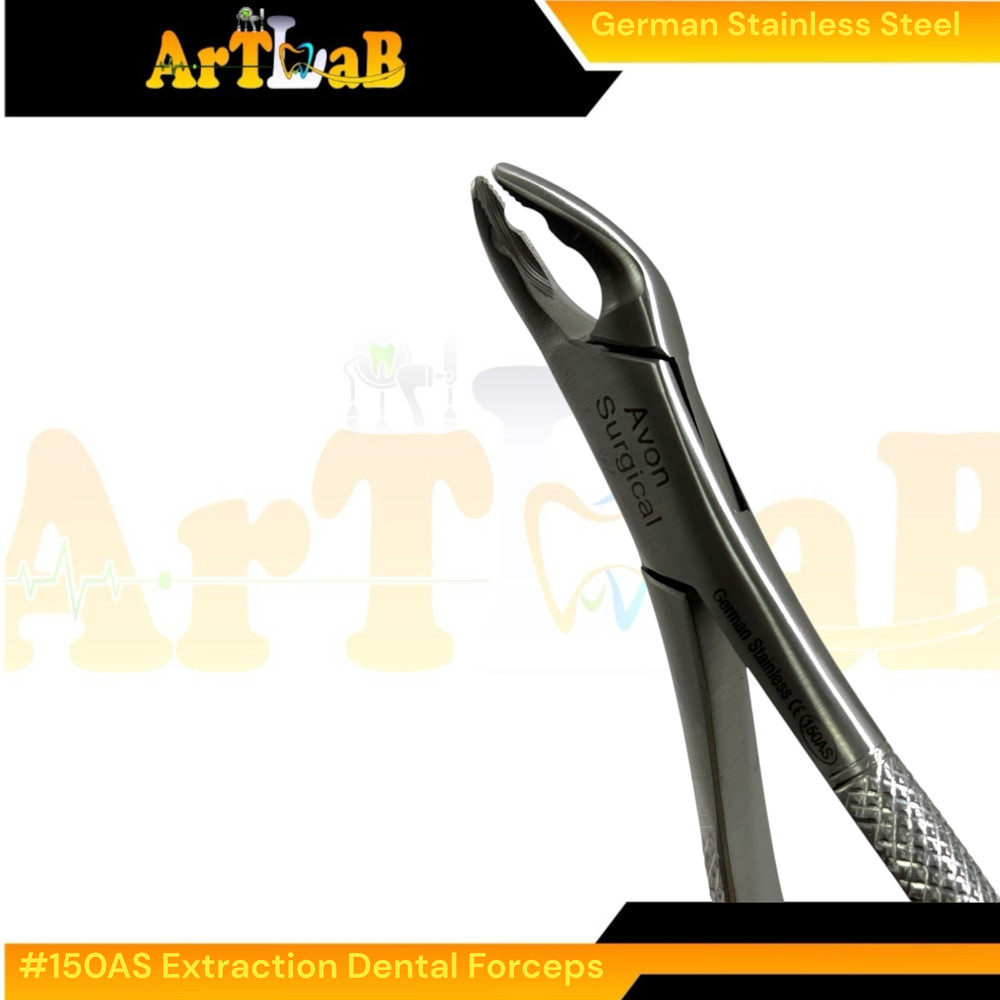 Split Beak Serrated Jaw Extraction Forceps #150AS Universal Upper Extrations