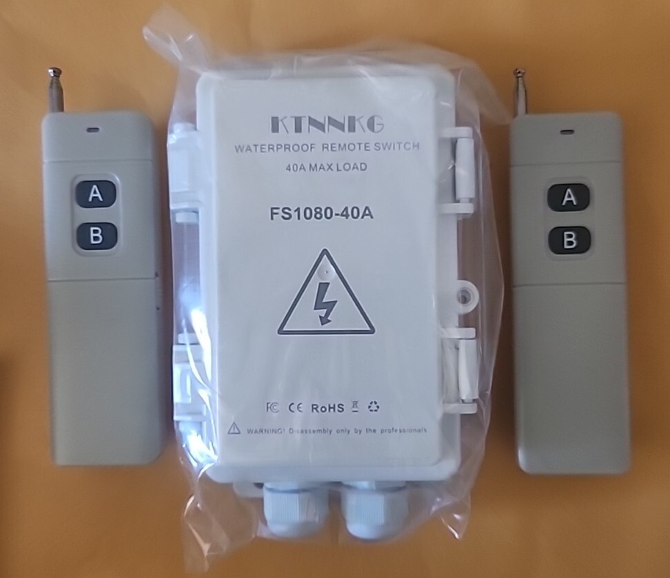 Water Heater Remote Switch