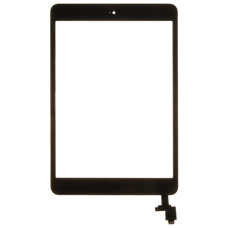 Digitizer Adhesive Home Button for Apple iPad Mini Mini 2 Black Premium Evolve