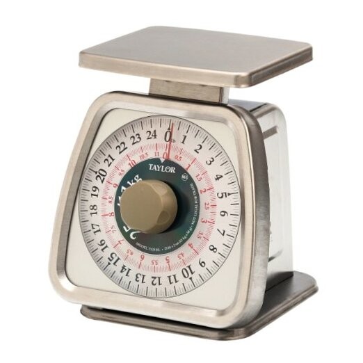 Stainless Steel Analog Portion Control Scale (25-Pound)