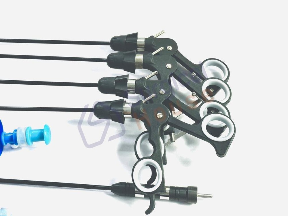 SILS Single Laparoscopic Incision Port Grasper Forceps Instruments Set 6Pc 5MM