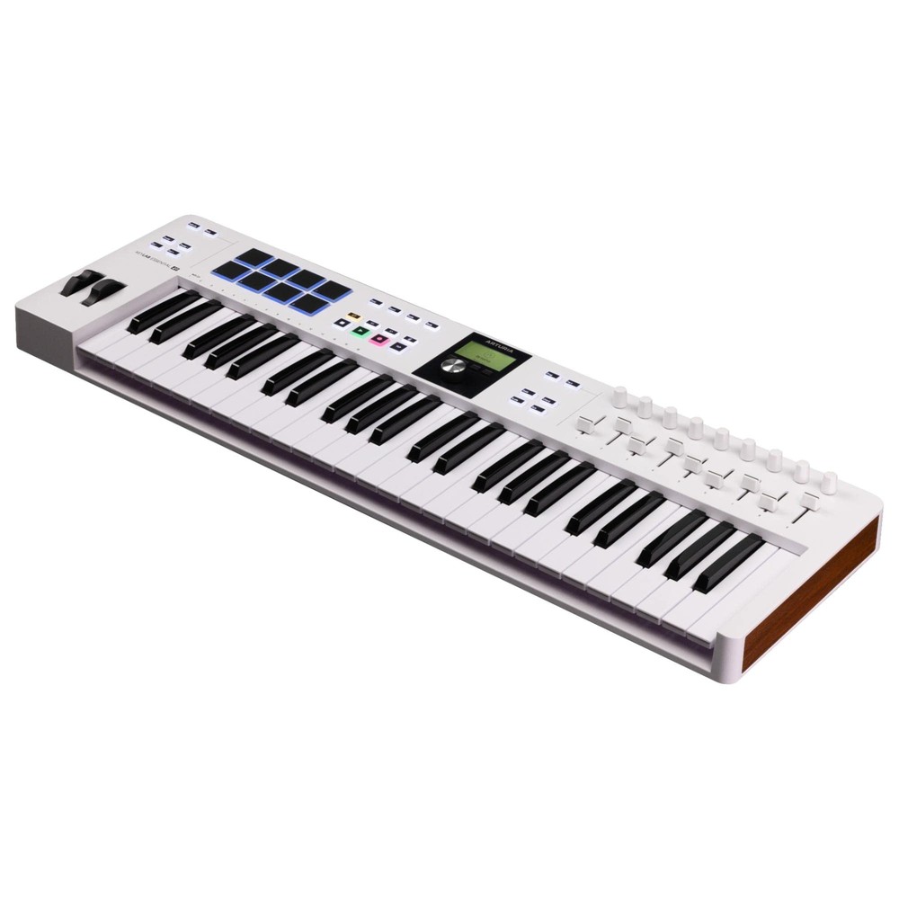 Arturia KeyLab Essential 49 mk3 49-Note MIDI Keyboard Controller, White