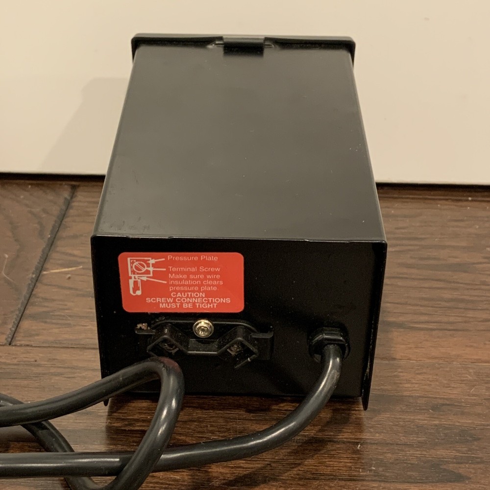 Intermatic ML121TW-SA Outdoor Low Voltage Transformer & Timer With Instructions
