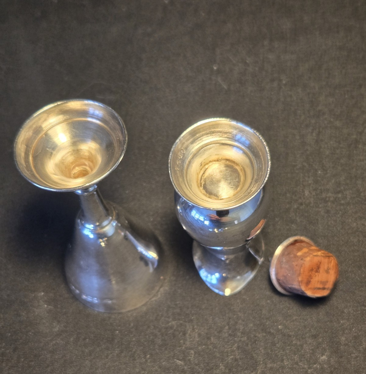 Antique Solid Silver Travelling Communion Set Sheffield 1936 125g Ecclesiastical