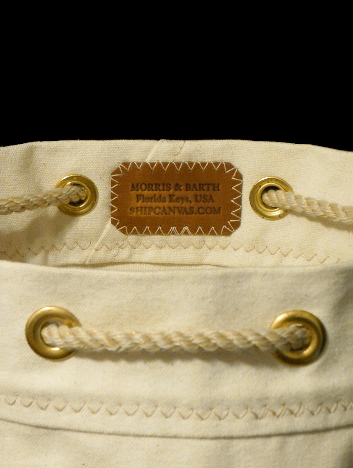 "A/O SAILOR" Ditty Bag / Seabag with Storm Flap + Cargo Pocket [Reg. $229]