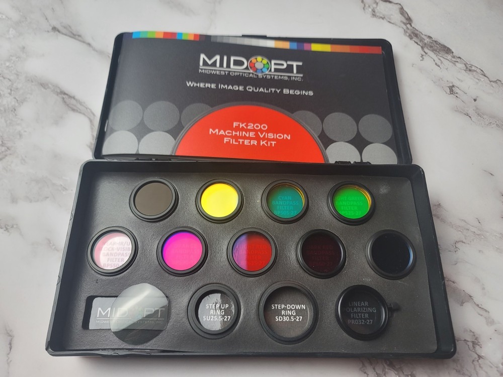Midopt Machine Vision Filter Kit - FK200