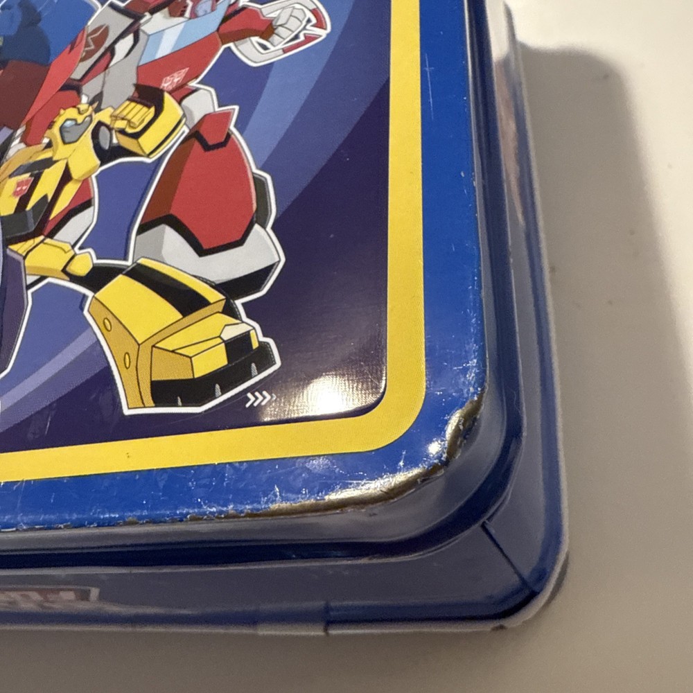 2008 Hasbro Transformers Animated Metal Lunch Box