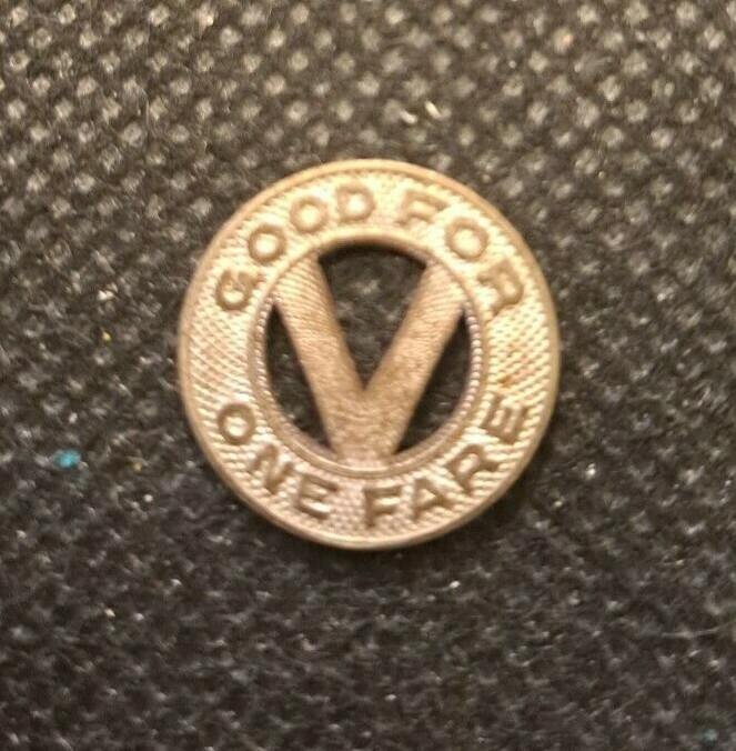 VANCOUVER BUS COMPANY TOKEN! e3419DXX