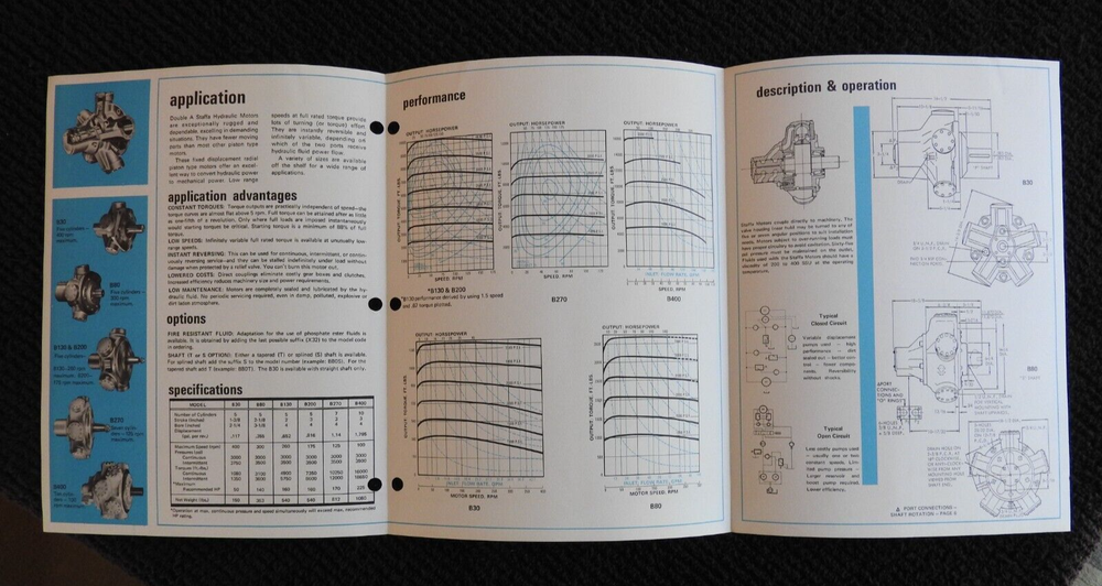 1967 Brown & Sharp Double A Staffa Engineering Sales Brochure Manchester MI