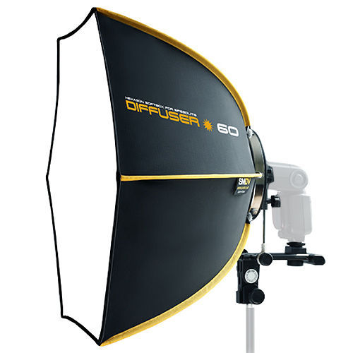 SMDV Soft-box Hexagon Diffuser 60 23" for Speed-light Speed-lite Quantum Flash