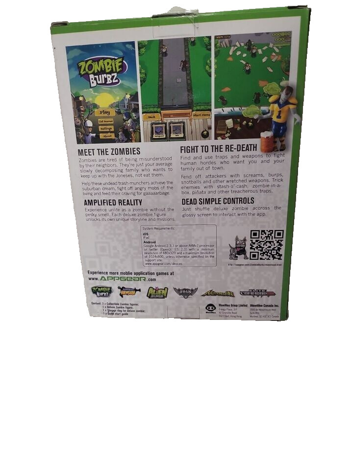 Zombie Burbz High Mobile Application Game iPad Android APPGEAR
