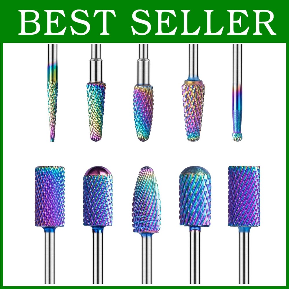 Acrylic Gel Nail Drill Bits - 3/32 inch