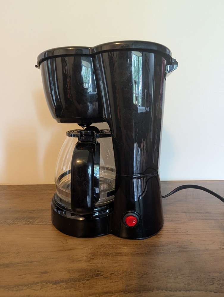 Mainstays 5 Cup Coffee Maker Black With Keep Warm Function - Tested And Working