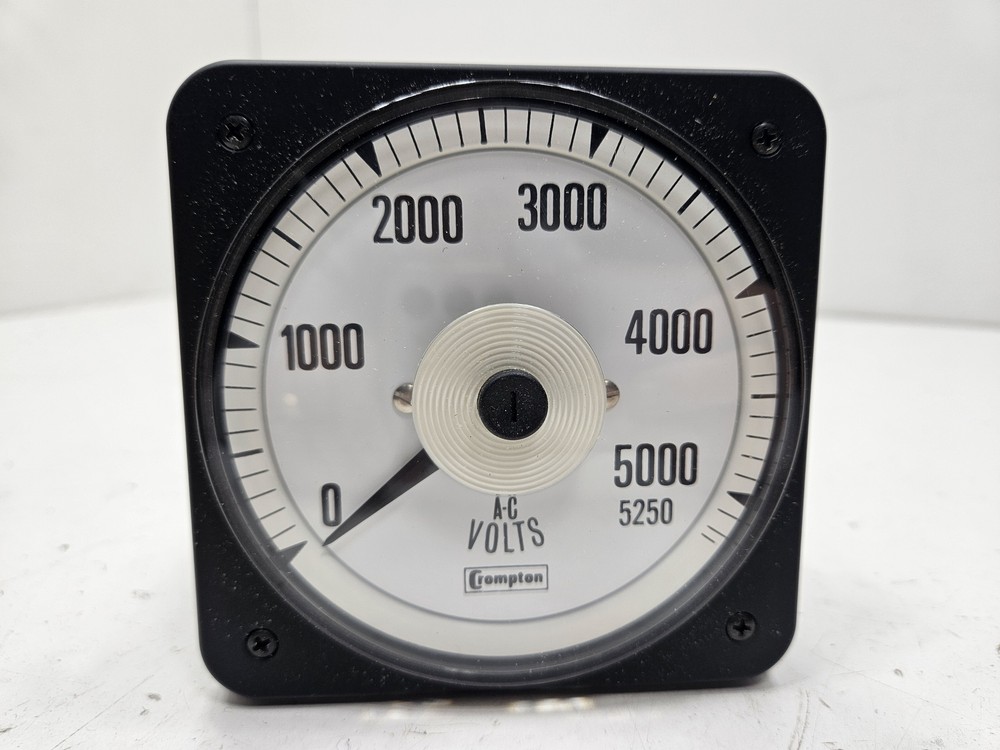 CROMPTON 077-05GA-PZUL-C6 SWITCHBOARD AC VOLT METER