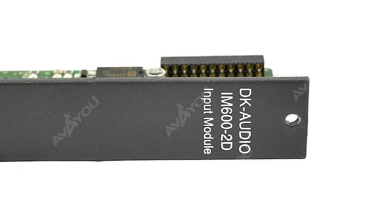 DK-Audio MSD600M-Input-2D/O2 IM600-2D Channel AES3 Input Module for MSD600