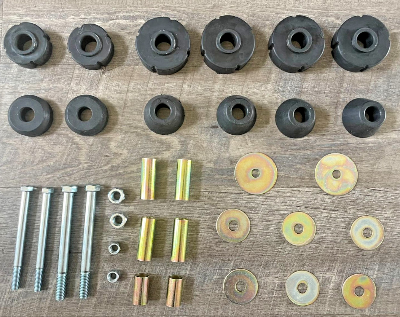 2WD Cab Mounting Bushing Hardware 1967 68 69 70 71 1972 Chevy GMC 1/2 Ton Truck