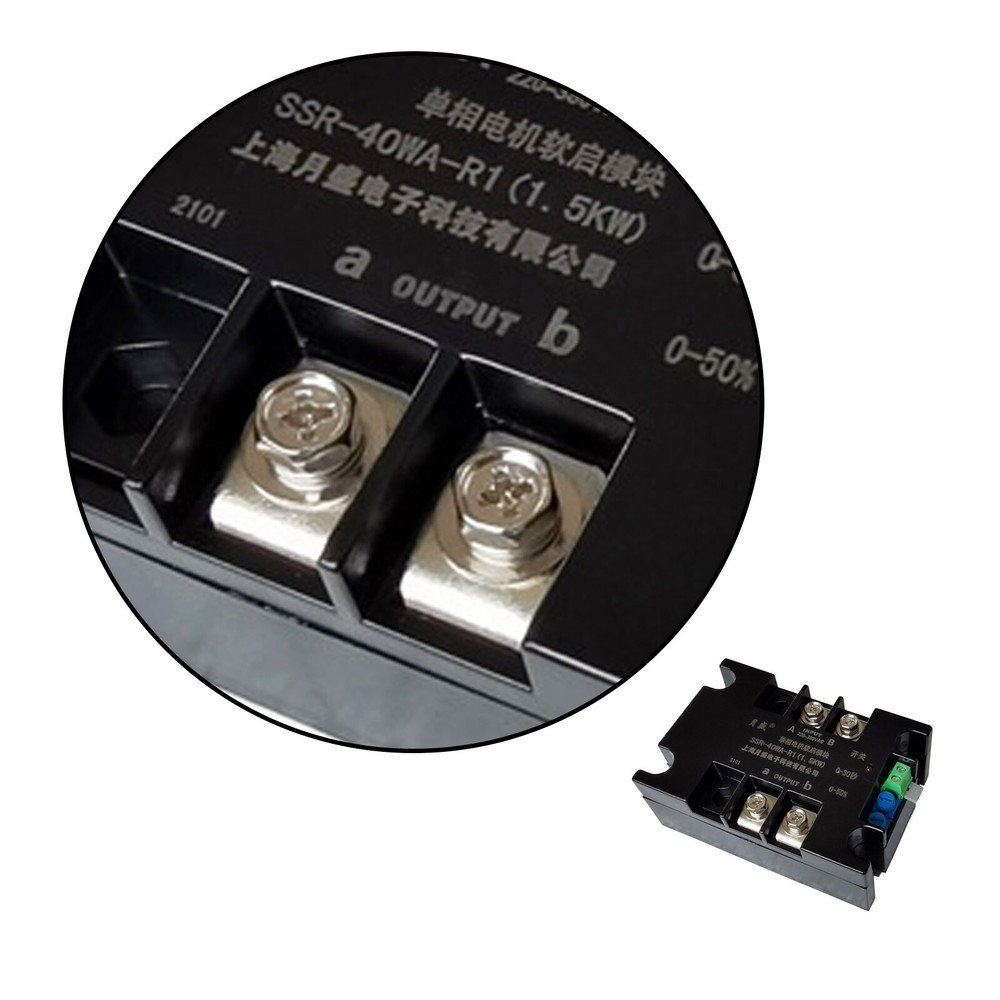 220V Single Phase Motor Soft Starter Soft Starting Module Soft Start 50-60HZ
