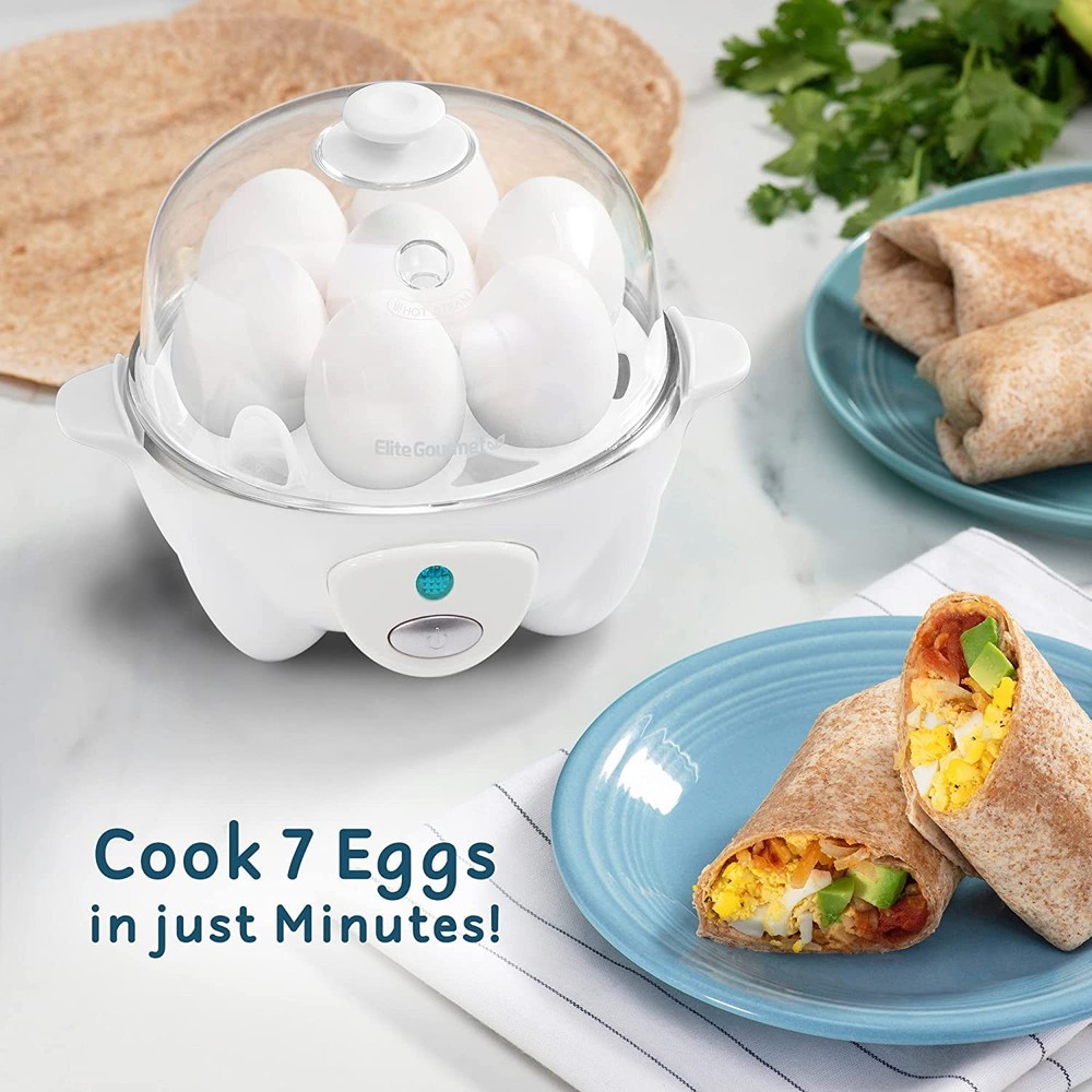 Rapid Egg Cooker for Hard, Medium, Soft Boiled Eggs & Omelets