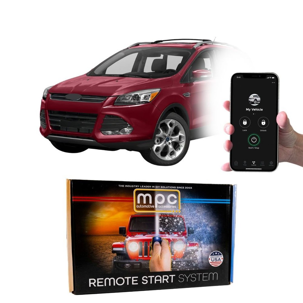 Smartphone Remote Start For 2013-2016 Ford Escape || Plug & Play || NO Splicing!