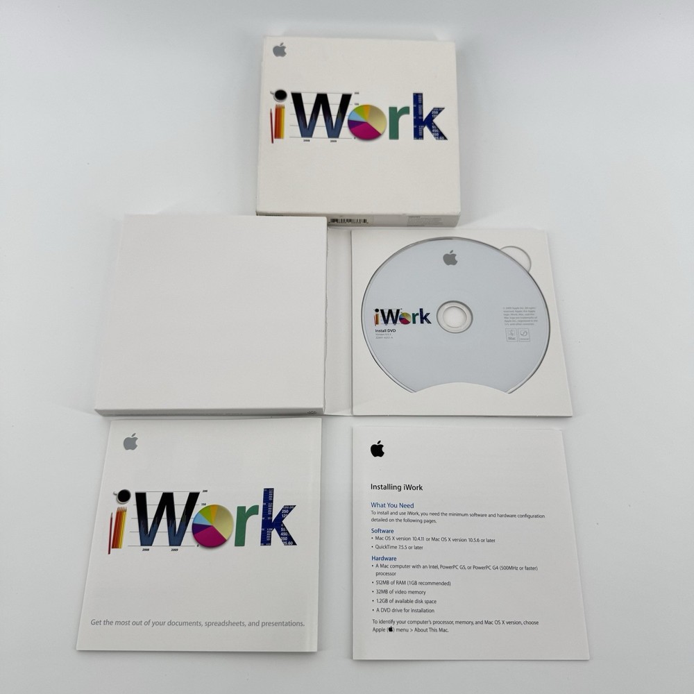 Apple iWork '09 (Retail) - Full Version for Mac MB942Z/A
