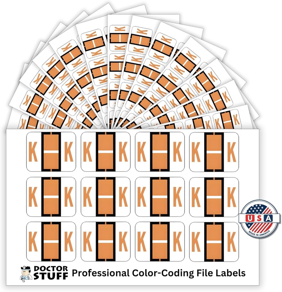 Doctor Stuff File Folder Labels Alphabet E Stickers Green