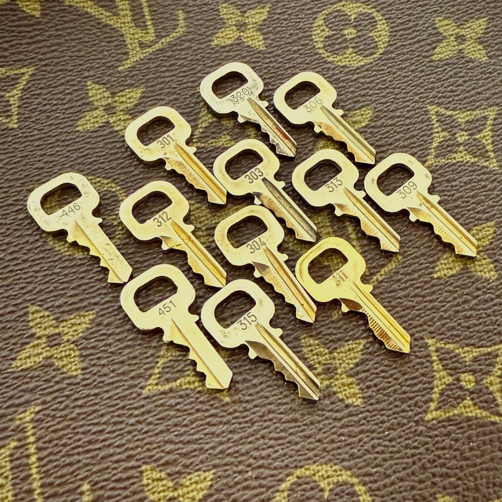 Louis Vuitton Replacement LV Padlock Key Authentic Keys for Lock Accessories