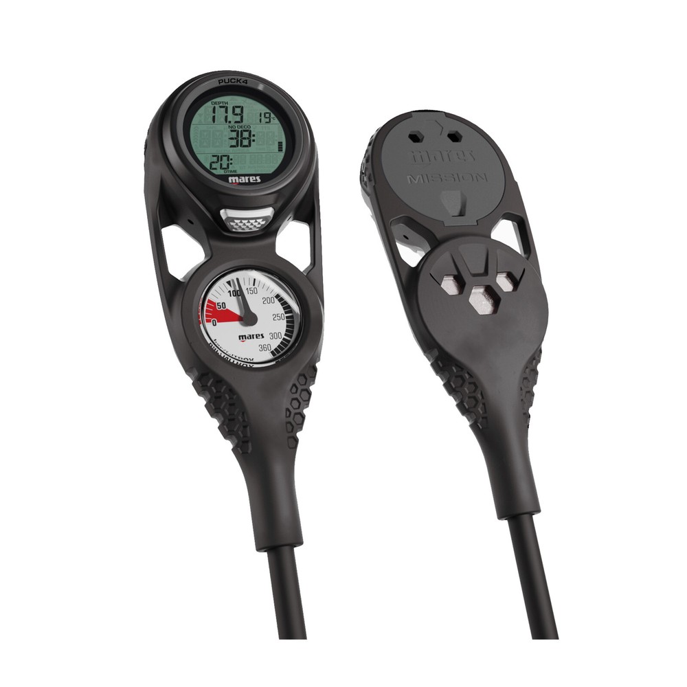 Mares Puck 4 Mission 2 Scuba Console Diving Dive Computer 414431BK7 US