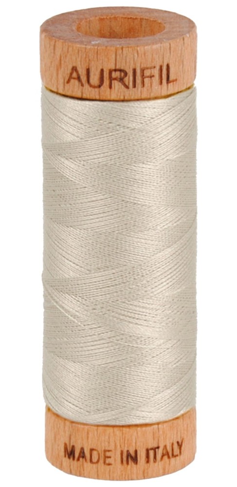 Cotton Mako 80wt Thread, 6725 Moondust
