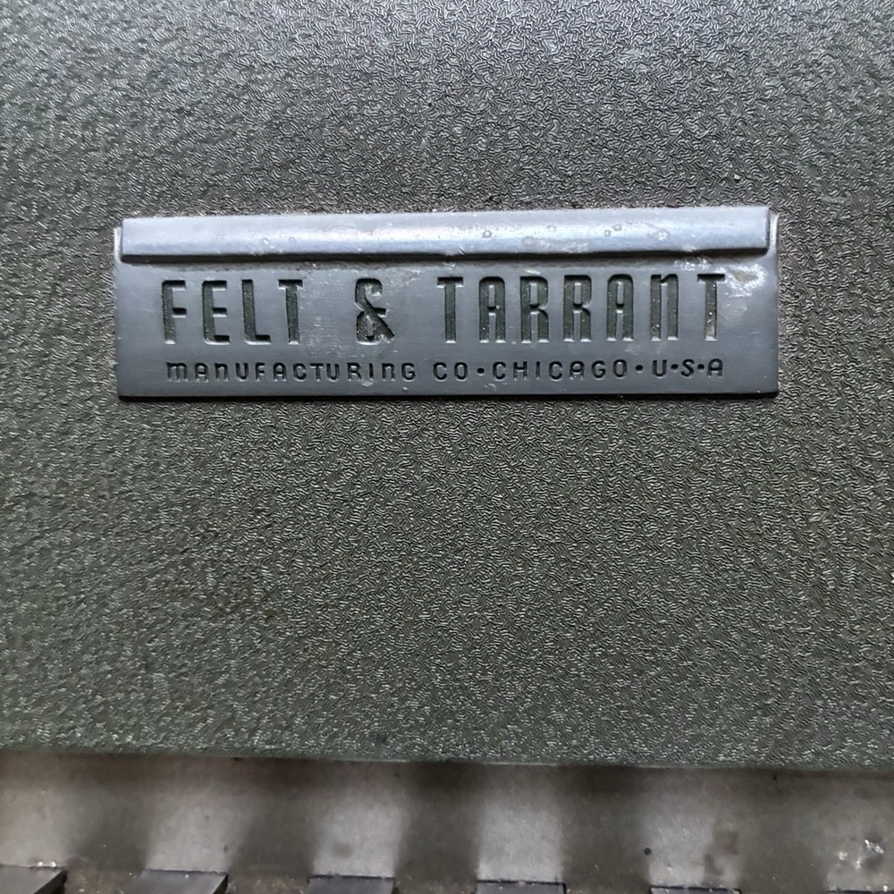 Vintage Felt & Tarrant Calculating / Adding Machine COMPTOMETER 1930s/40s Green