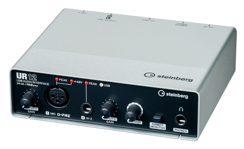 Steinberg UR12 USB 2.0 Audio Interface NEW