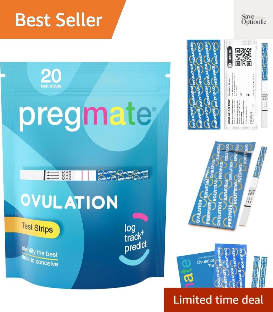 20 Ovulation  Strips Predictor Kit 20 Count