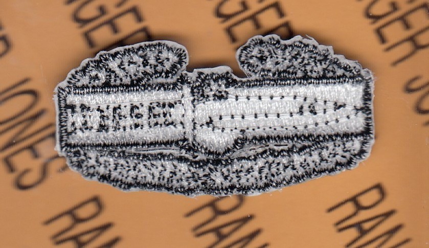 US Army Combat Action Badge CAB ~2" qualification 1st award cloth patch c/e